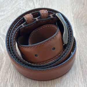 Joesph‎ Abbound Brown Italian Leather Belt Sz 42/105